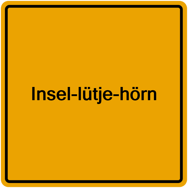 Einwohnermeldeamt24 Insel-lütje-hörn