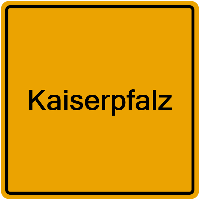 Einwohnermeldeamt24 Kaiserpfalz