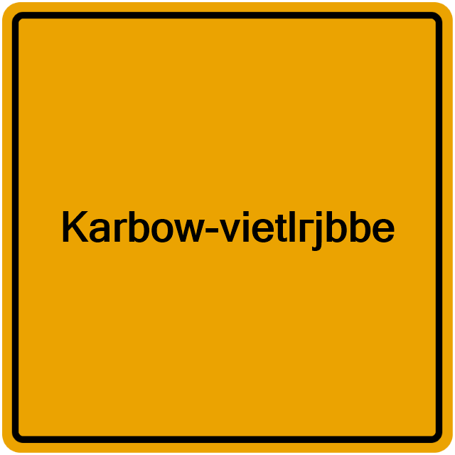 Einwohnermeldeamt24 Karbow-vietlгјbbe