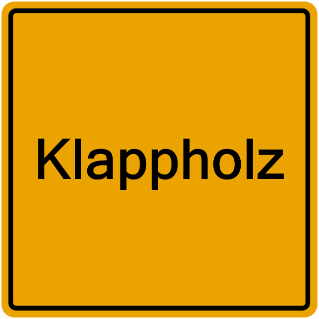 Einwohnermeldeamt24 Klappholz