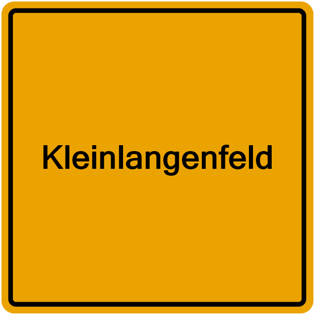 Einwohnermeldeamt24 Kleinlangenfeld
