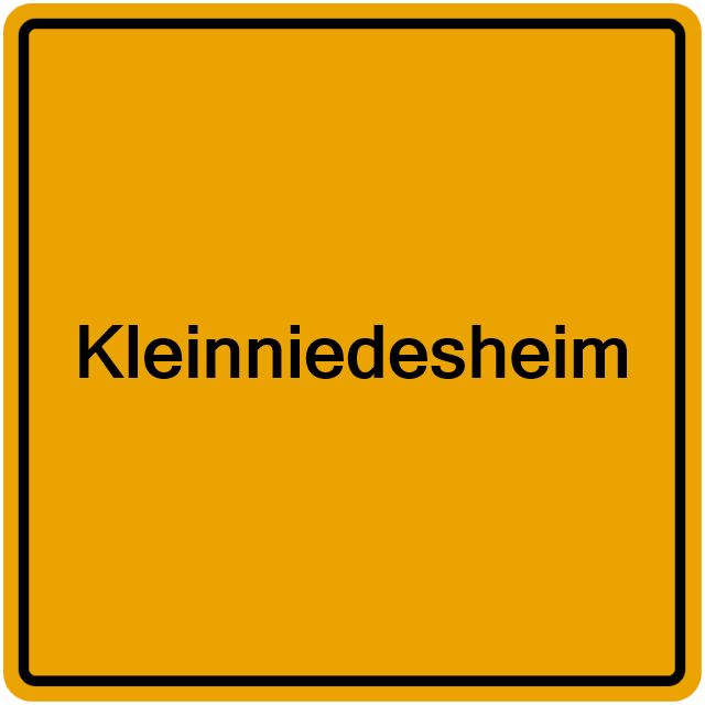 Einwohnermeldeamt24 Kleinniedesheim