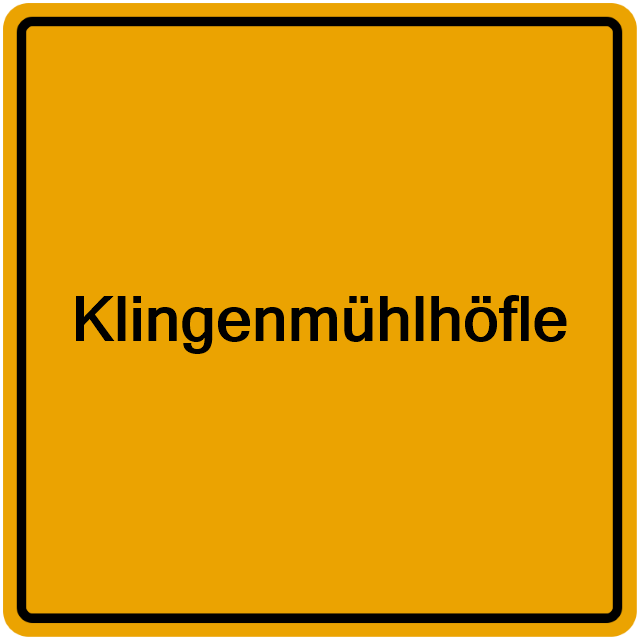 Einwohnermeldeamt24 Klingenmühlhöfle