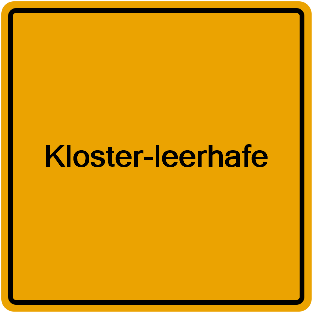 Einwohnermeldeamt24 Kloster-leerhafe