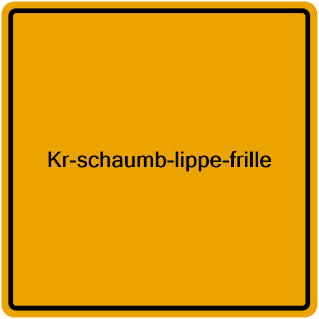 Einwohnermeldeamt24 Kr-schaumb-lippe-frille
