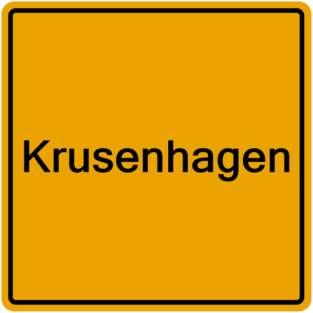 Einwohnermeldeamt24 Krusenhagen