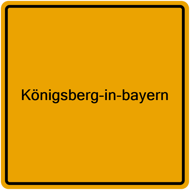 Einwohnermeldeamt24 Königsberg-in-bayern