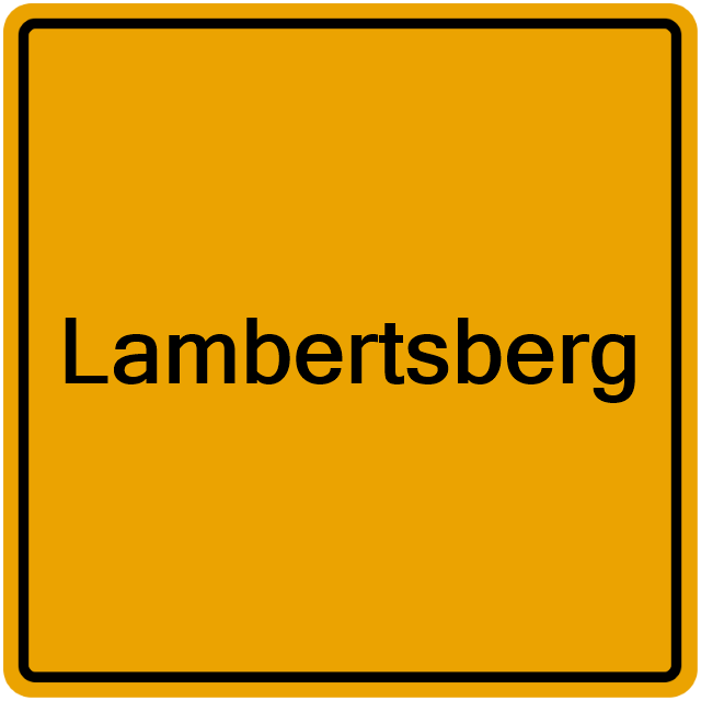Einwohnermeldeamt24 Lambertsberg