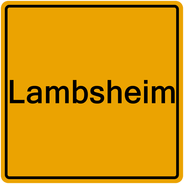 Einwohnermeldeamt24 Lambsheim