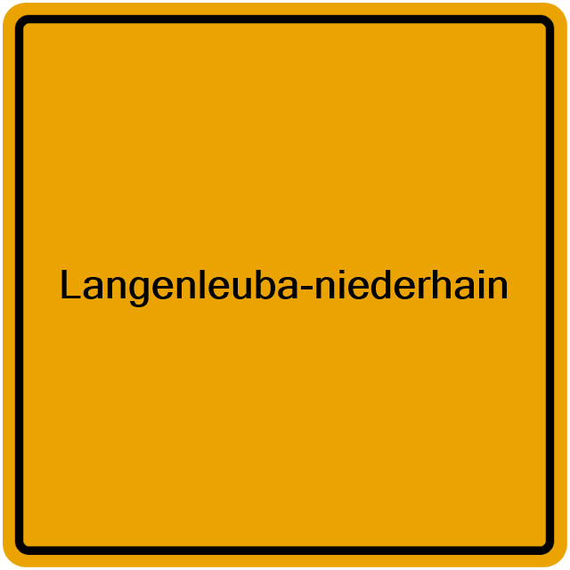 Einwohnermeldeamt24 Langenleuba-niederhain