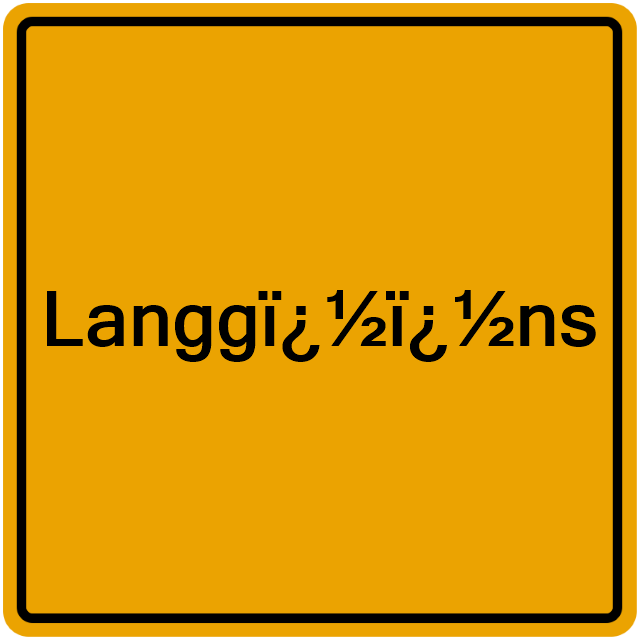 Einwohnermeldeamt24 Langgï¿½ï¿½ns