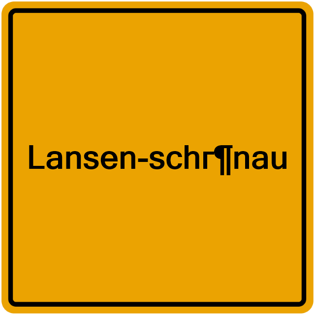 Einwohnermeldeamt24 Lansen-schг¶nau