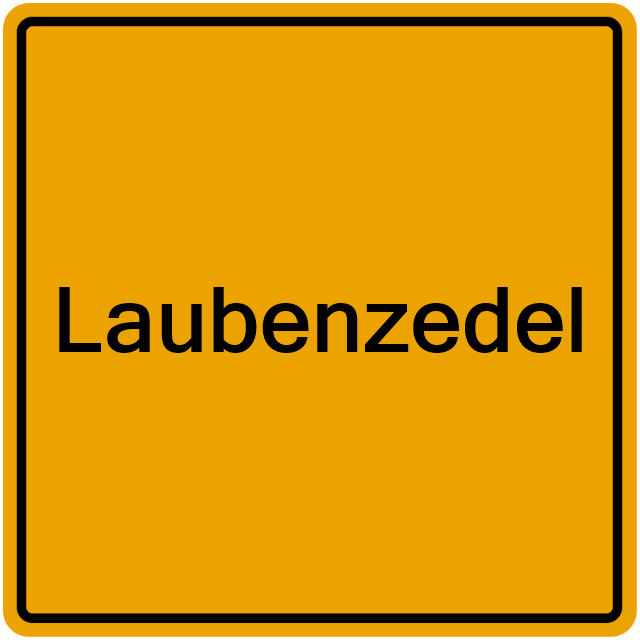 Einwohnermeldeamt24 Laubenzedel
