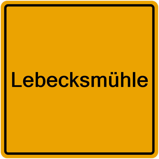 Einwohnermeldeamt24 Lebecksmühle