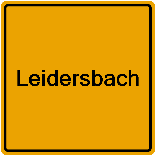 Einwohnermeldeamt24 Leidersbach
