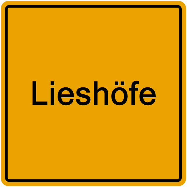 Einwohnermeldeamt24 Lieshöfe