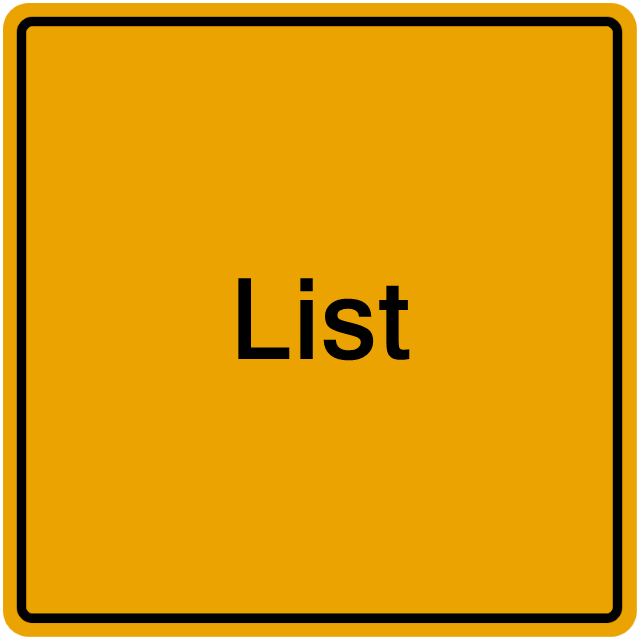 Einwohnermeldeamt24 List