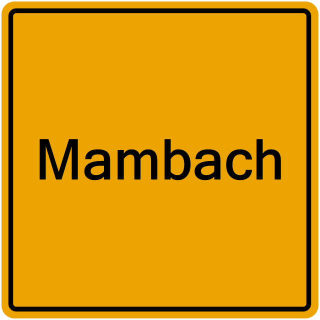 Einwohnermeldeamt24 Mambach