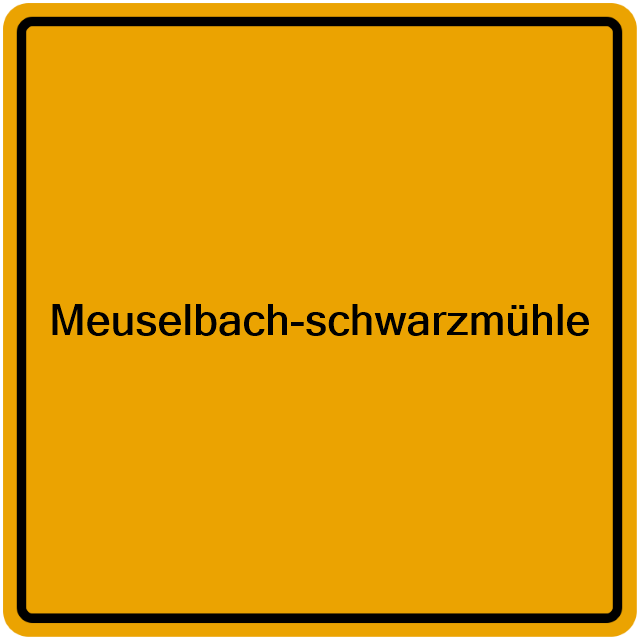 Einwohnermeldeamt24 Meuselbach-schwarzmühle