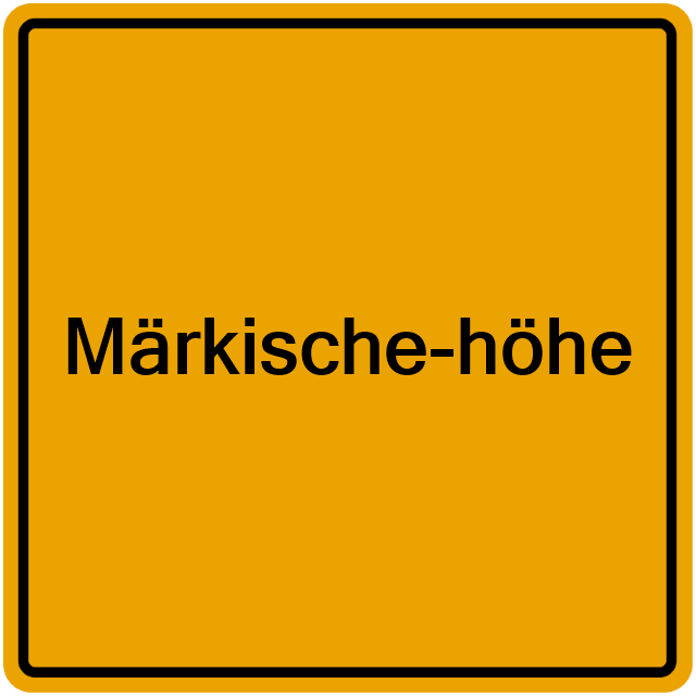 Einwohnermeldeamt24 Märkische-höhe