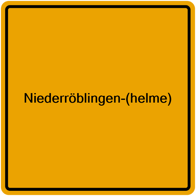 Einwohnermeldeamt24 Niederröblingen-(helme)