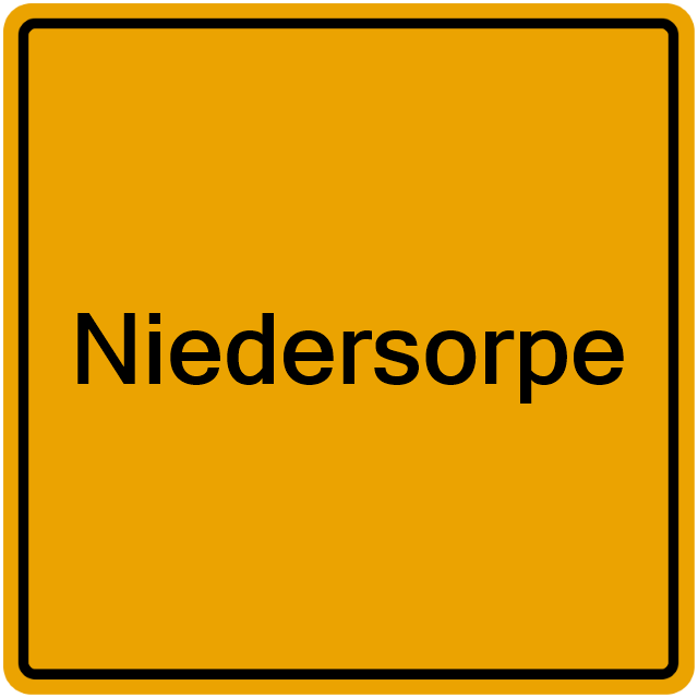 Einwohnermeldeamt24 Niedersorpe