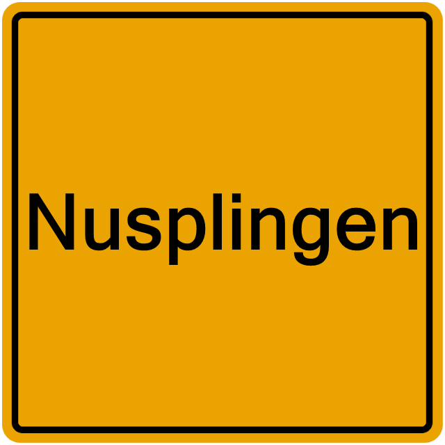 Einwohnermeldeamt24 Nusplingen