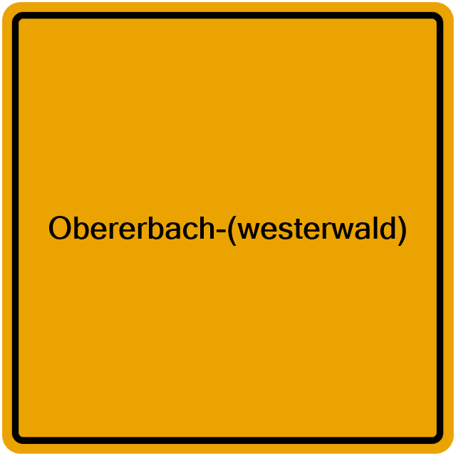 Einwohnermeldeamt24 Obererbach-(westerwald)