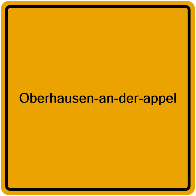 Einwohnermeldeamt24 Oberhausen-an-der-appel