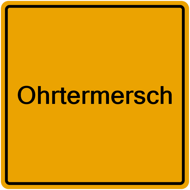 Einwohnermeldeamt24 Ohrtermersch