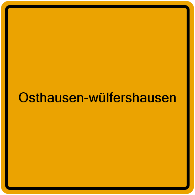 Einwohnermeldeamt24 Osthausen-wülfershausen