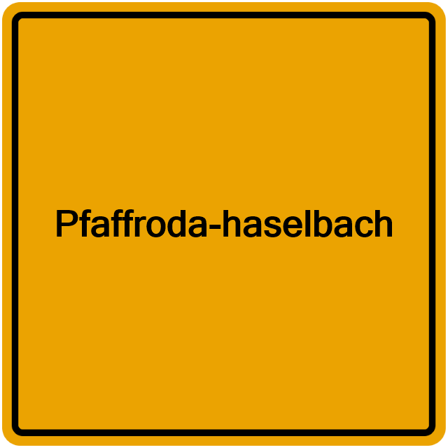 Einwohnermeldeamt24 Pfaffroda-haselbach