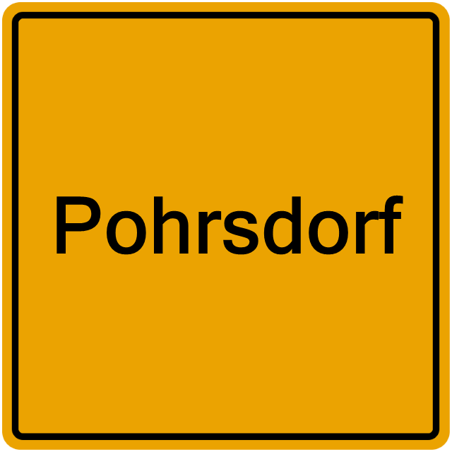 Einwohnermeldeamt24 Pohrsdorf