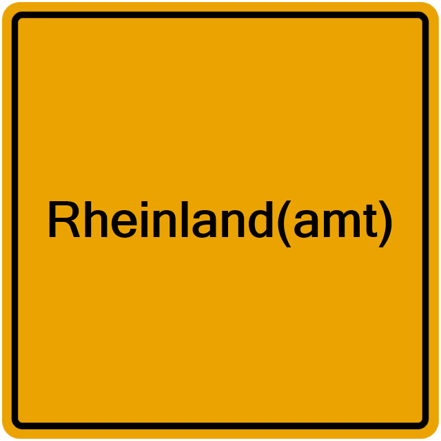 Einwohnermeldeamt24 Rheinland(amt)