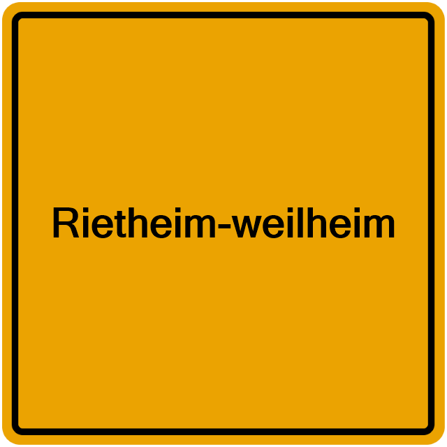 Einwohnermeldeamt24 Rietheim-weilheim