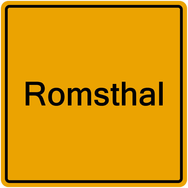 Einwohnermeldeamt24 Romsthal