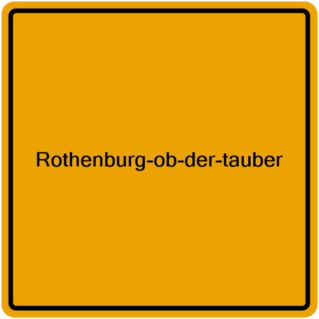 Einwohnermeldeamt24 Rothenburg-ob-der-tauber