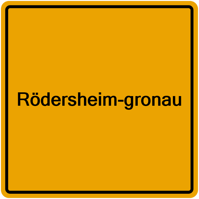 Einwohnermeldeamt24 Rödersheim-gronau