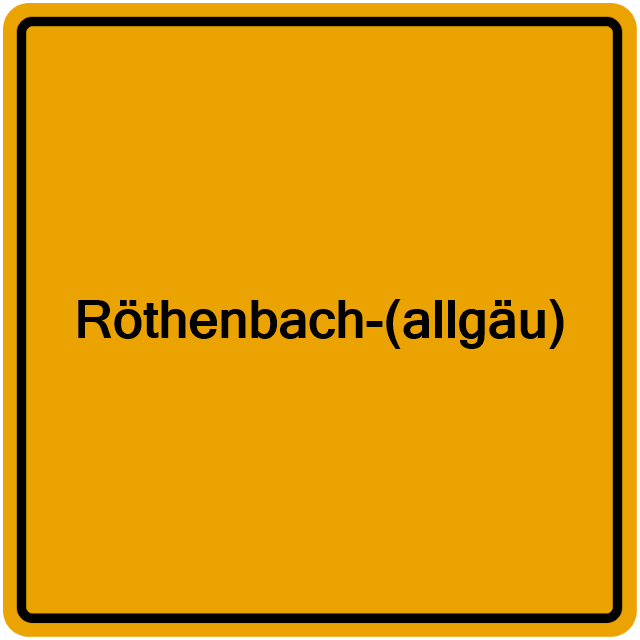 Einwohnermeldeamt24 Röthenbach-(allgäu)