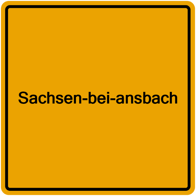 Einwohnermeldeamt24 Sachsen-bei-ansbach