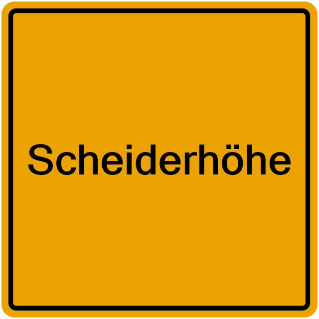 Einwohnermeldeamt24 Scheiderhöhe