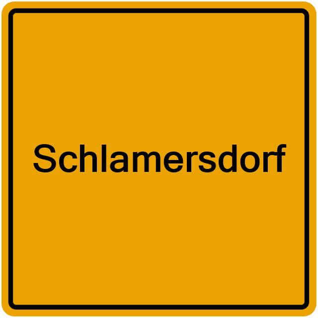 Einwohnermeldeamt24 Schlamersdorf
