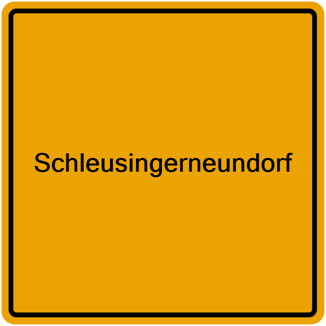 Einwohnermeldeamt24 Schleusingerneundorf
