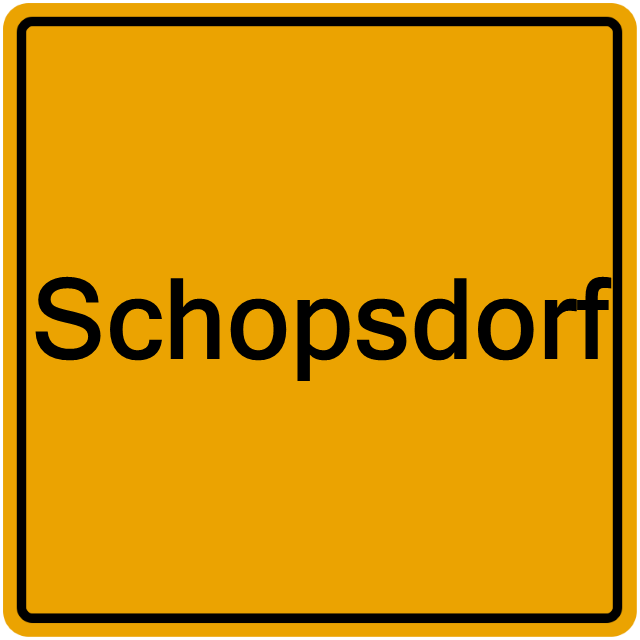 Einwohnermeldeamt24 Schopsdorf