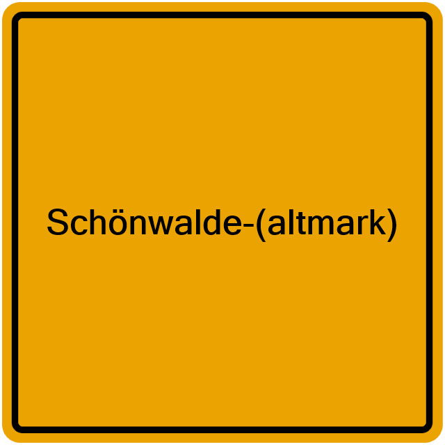 Einwohnermeldeamt24 Schönwalde-(altmark)