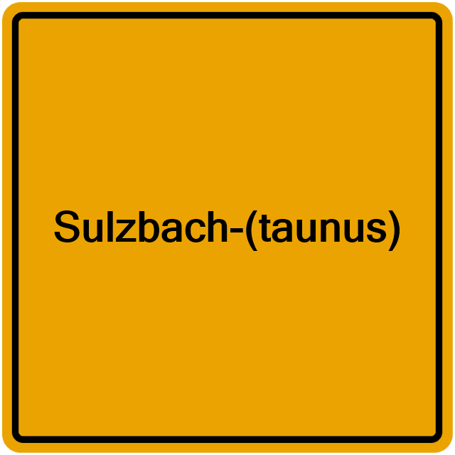Einwohnermeldeamt24 Sulzbach-(taunus)