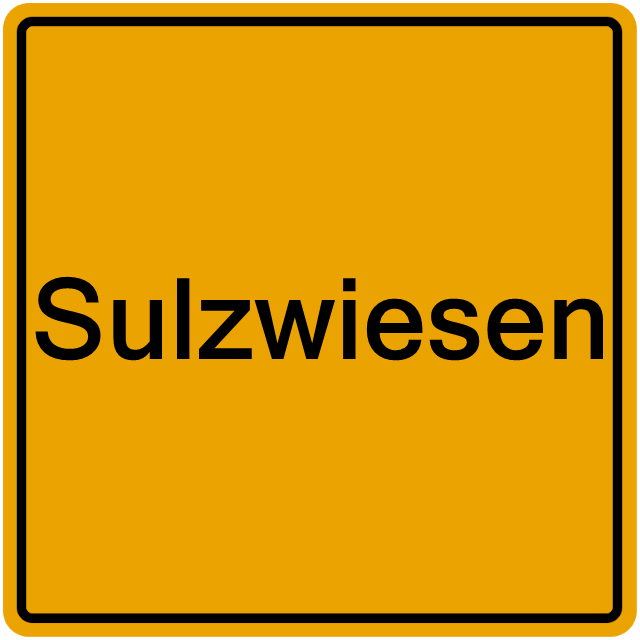 Einwohnermeldeamt24 Sulzwiesen
