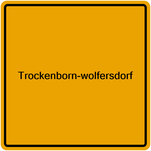 Einwohnermeldeamt24 Trockenborn-wolfersdorf