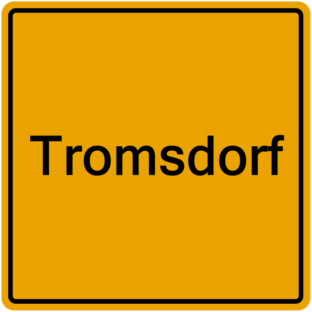 Einwohnermeldeamt24 Tromsdorf