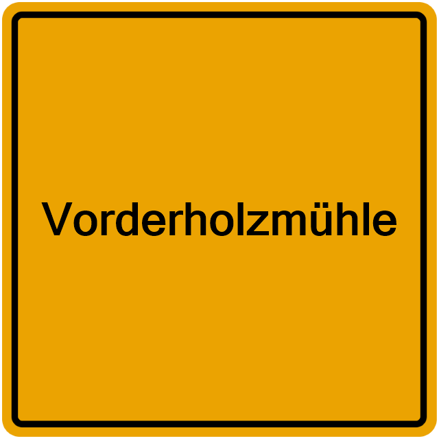 Einwohnermeldeamt24 Vorderholzmühle